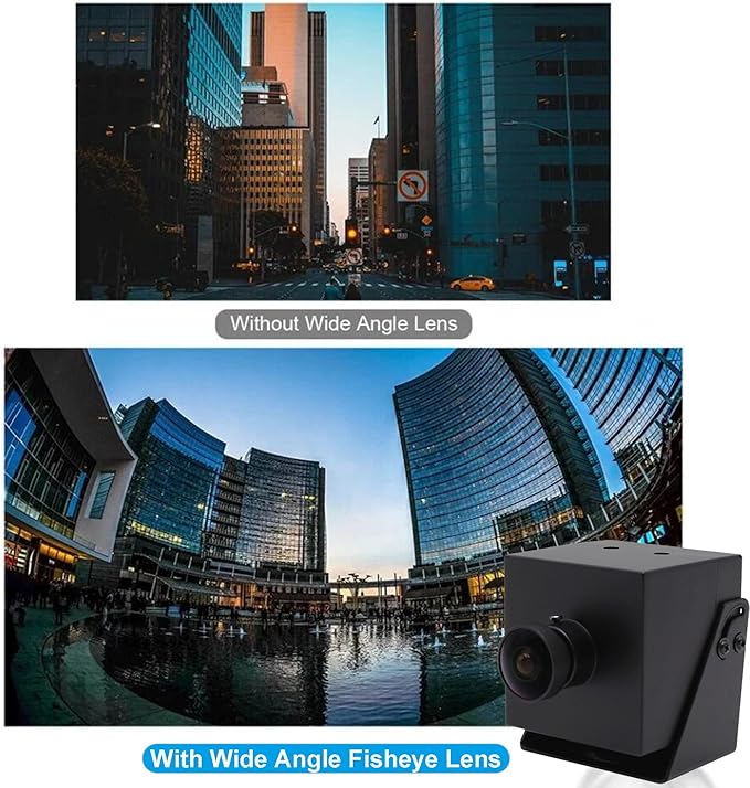 MMlove 4K HDMI Camera High Speed 30FPS USB Camera 8MP Streaming Webcam with 170° Wide Angle Fisheye Lens H.265 2X Digital Zoom Simultaneous Output Close up Lightburn Camera for PC Laptop