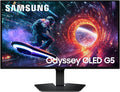 Samsung 27” Odyssey OLED G5 (G50SF) QHD &amp QD-OLED Gaming Monitor 180Hz Refresh Rate 0.03ms (GtG) Response Time NVIDIA G-Sync Compatible AMD FreeSync™ LS27FG500SNXZA