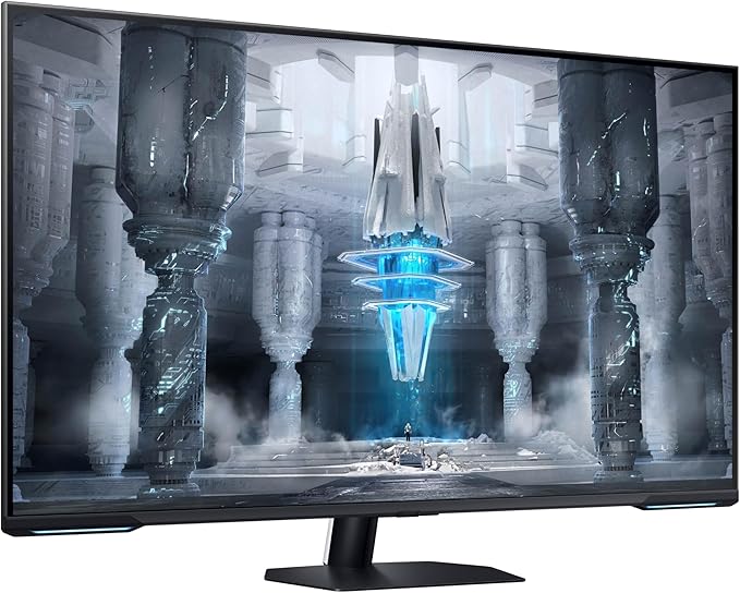 SAMSUNG 43 Odyssey Neo G7 Series 4K UHD Smart Gaming Monitor 144Hz 1ms VESA Display HDR600 Quantum Matrix Technology AMD FreeSync Premium Pro LS43CG702NNXZA Black