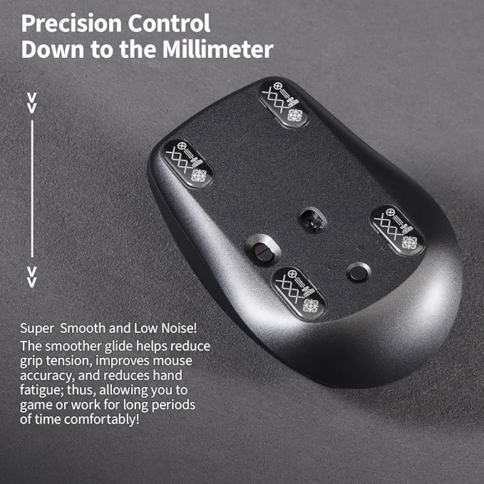 Glass Mouse Skates for Logitech MX Anywhere 3S/3 Mouse Feet Pads Smooth Durable Slim 2.5D Curved Edge Game Mice Feet Replacement Accessories(Printing Pattern)
