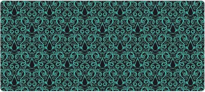 Head Case Designs Officially Licensed Assassin's Creed Patterns Valhalla Graphics 37.4 x 15.75 x 0.16 inches (900 x 400 mm) - XL Gaming Office Desk PC Keyboard Mouse Mat Pad