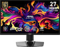 msi MAG 272QP QD-OLED X24 27-inch 2560 x 1440 (QHD) Gaming Monitor 240Hz Adaptive-Sync HDMI DisplayPort VESA Mountable Tilt Height Adjustable Speaker 0.03ms Black