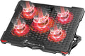 AICHESON Laptop Cooling Pad for 17.3 Notebook Red 5 Fans