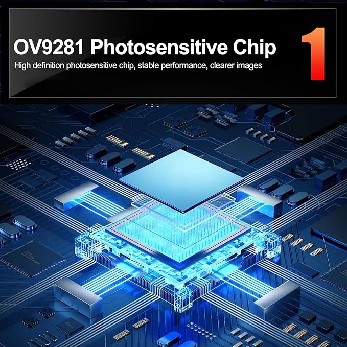 USB Camera Module HBVCAM-W20282CS V11 Camera Board 1MP OV9281 Chip 100° Large View with Driver USB 2.0 Interface
