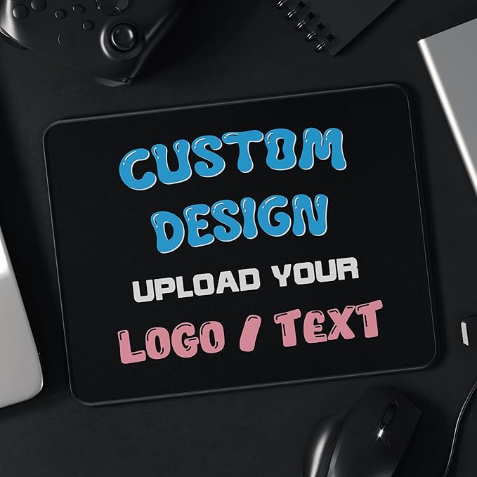 Custom Mouse Pad with Photo - Ships Next Business DayNon-Slip Rubber Base Large Size 16x29.5 inch Personalized Mouse Pad with PictureCustomized Mousepad for Work &amp Gaming