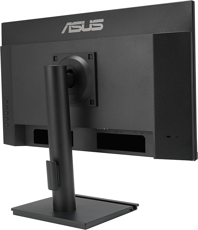 ASUS 24” 1080P Business Monitor (VA249QGS) - IPS Full HD Frameless 120Hz Adaptive-Sync 1ms HDMI DisplayPort VGA Eye Care Low Blue Light Ergonomic VESA Wall Mountable 3 yr Warranty