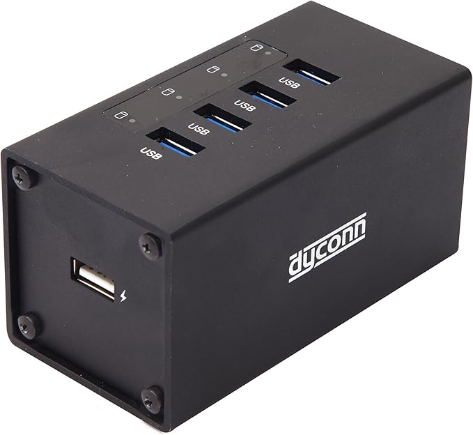 Power Hub SuperSpeed 5-Port 1-5A Charging Only Industrial Grade USB 3.0 Hub (HUBC4B)