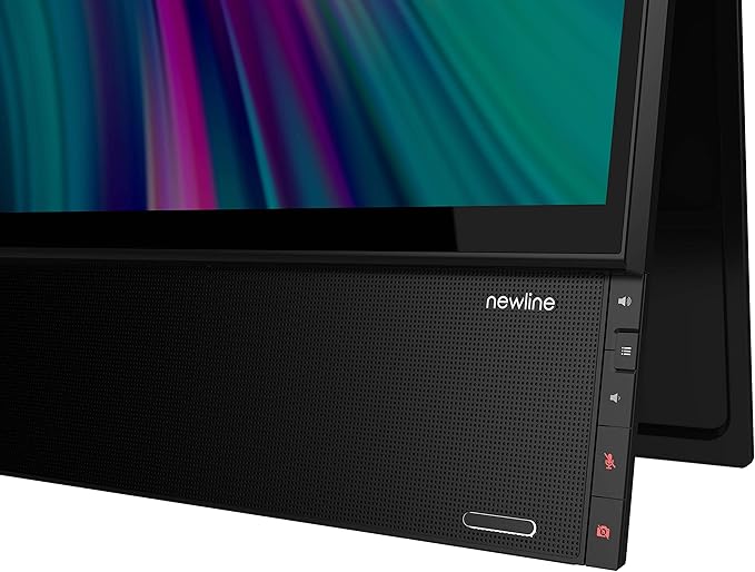 Newline Flex 27 All-in-One Desktop Monitor Interactive Touch Monitor for Videoconferencing Whiteboard and Collaboration for Work from Home (Zoom Google Meet Microsoft Teams Webex Ready)