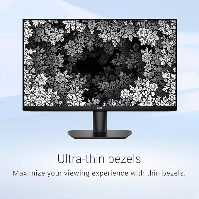 Dell 23.8 144Hz FHD Monitor IPS 1ms Display 16:9 AMD FreeSync VESA Ultra-Thin Bezels Flicker Free Anti-Glare 2X HDMI Black