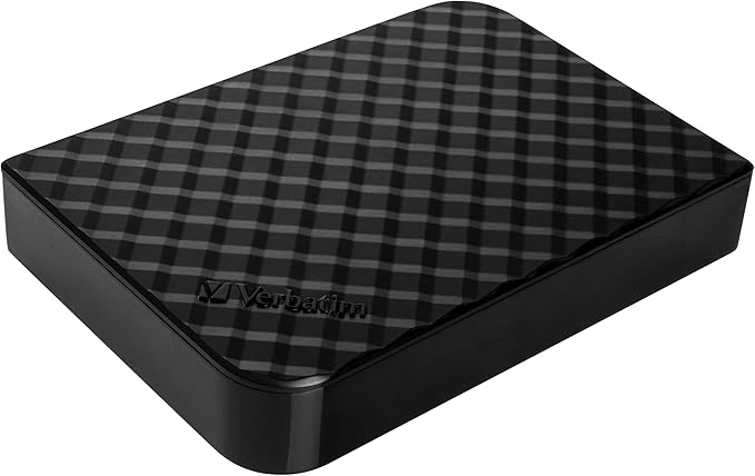Verbatim 47687 8 TB 3.5-Inch Store 'n' Save USB 3.0 Desktop Hard Disk Drive - Black