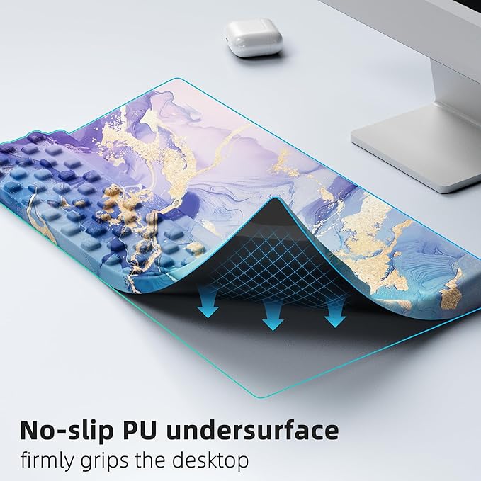Ospelelf Computer Keyboard Stand Tilt with Wrist Rest Comfy Ergonomic Keyboard Riser Holder for Desktop