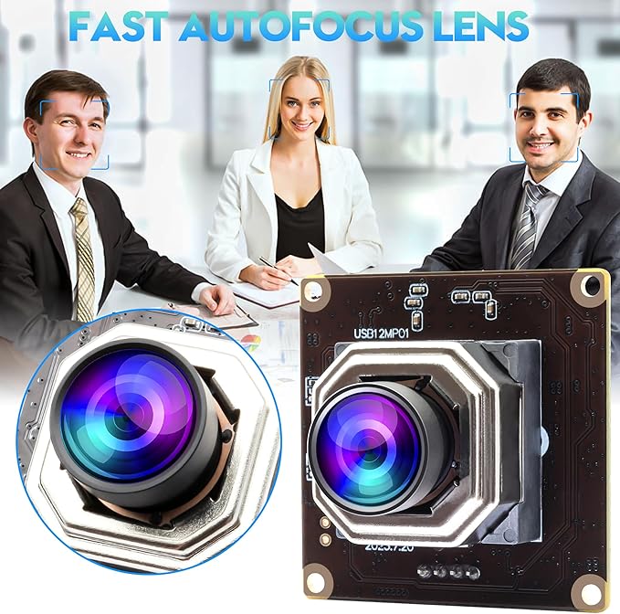 ELP 1080P 120fps USB AutoFocus Camera Module Mini UVC USB2.0 High Speed PC Security Web Camera Board for Laptop