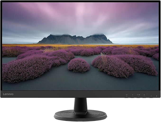 Lenovo D27-40 - All-in-One Monitor - 27 FHD Display - 75Hz Refresh Rate - Natural Low Blue Light - AMD FreeSync™ - 0.4ms MPRT - Raven Black - Tilt Stand