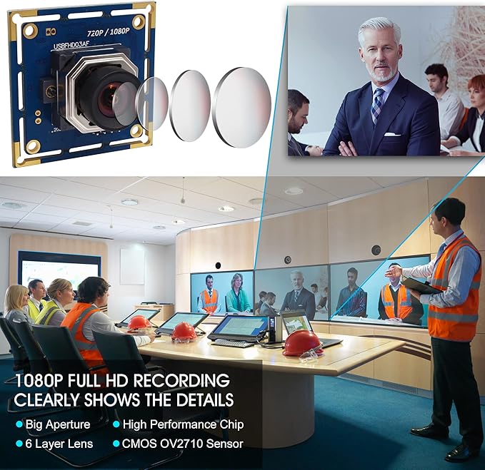 ELP USB Camera Module 100fps Autofocus 2megapixel usb with Camera 1080p FHD Industrial USB Camera 1080P 30fps USB Camera Module 720P 60fps USB Cameras