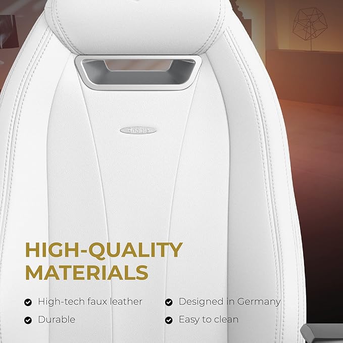 noblechairs Legend Ergonomic Gaming Chair Office Chair with Lumbar Support PU Leather White Edition
