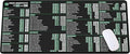 Excel Shortcuts Cheat Sheet Mouse Mat KMH Office Cheatsheet Mouse Pad for Windows Ma.c Excel Large Desk Mat Mousepad Essential Computer Accessories for Study Work and Reference Purposes