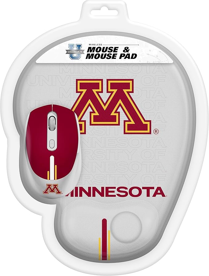 SOAR NCAA Unisex Wireless Mouse and Mouse Pad