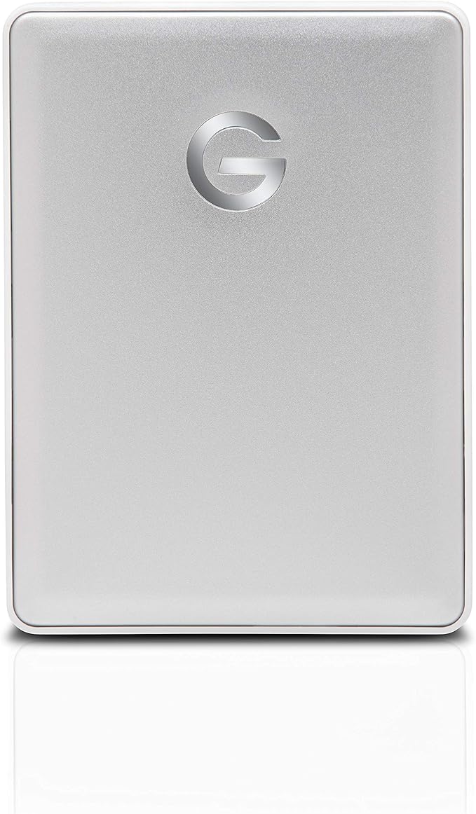 G-Technology 1TB G-DRIVE mobile USB-C Portable External Hard Drive Silver - 0G04876-1