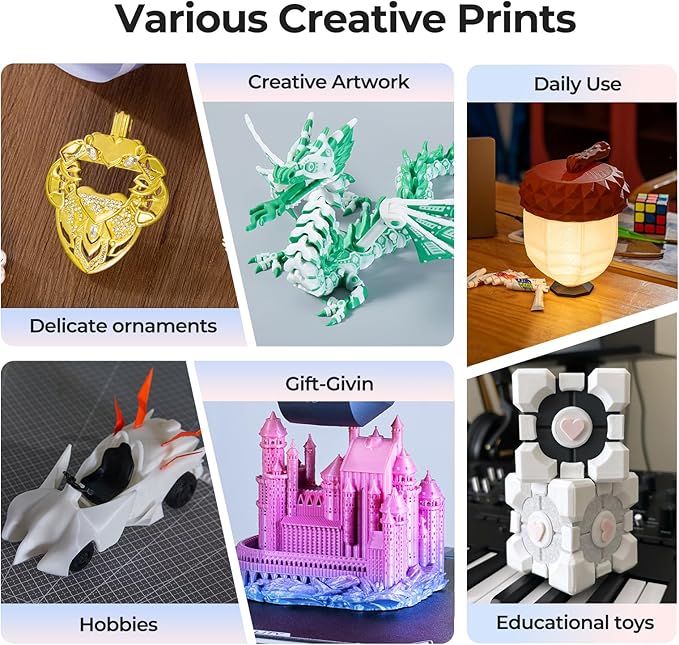Creality 3D Printer Filament 1.75mm Ender PLA+ Filament Strong Toughness No-Tangling Vacuum Packaging 3D Printing Filament Fit Most 3D Printers 1kg Spool Accuracy +/- 0.02mm Beige