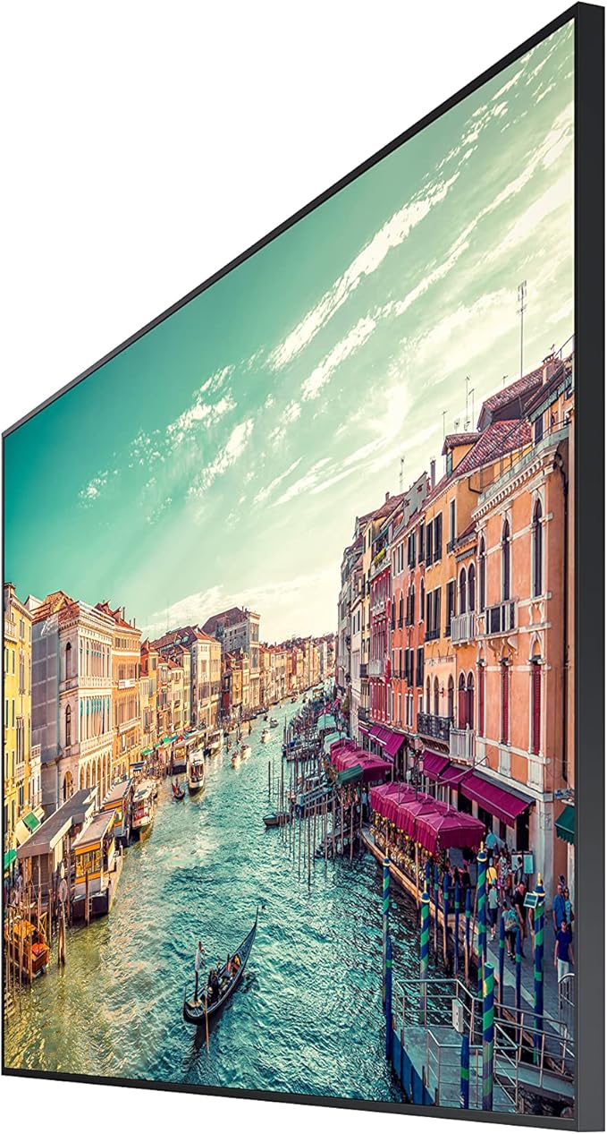 Samsung Business QMR-A 32-inch FHD 1920x1080 24/7 Commercial Signage LED Display for Business HDMI Wi-Fi Bluetooth 3-Year WRNTY 500 nit (LH32QMRABGCXZA) Black