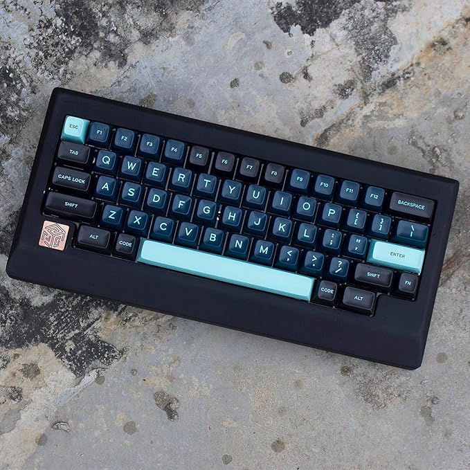 Hyekit Custom Keycaps - Doubleshot Keycaps Godzilla SA Profile 170 Key Set for Mechanical Keyboard US and UK Layouts 2.25u 2.75u 3u 6.25u 7u Spacebar(Monster)