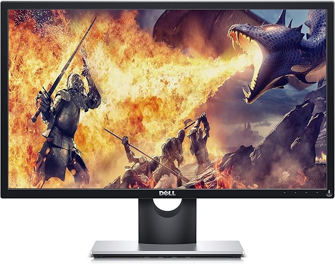 Dell 24 1920x1080 Gaming Monitor Gray (Model: Se2417HGx) (Renewed)