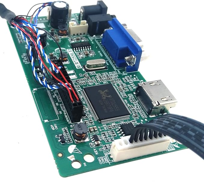 Orange Juice LP156WF6 eDP LCD Panel Control Board Driver Kit 1080P VGA HDMI Video 3.5mm Audio Input