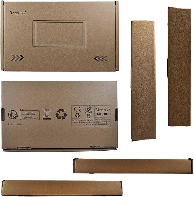 VSDISPLAY 7 7 inch 800×600 4:3 CLAA070MA0ACW LCD Screen TFT Monitor and LCD Controller Board 60 pin