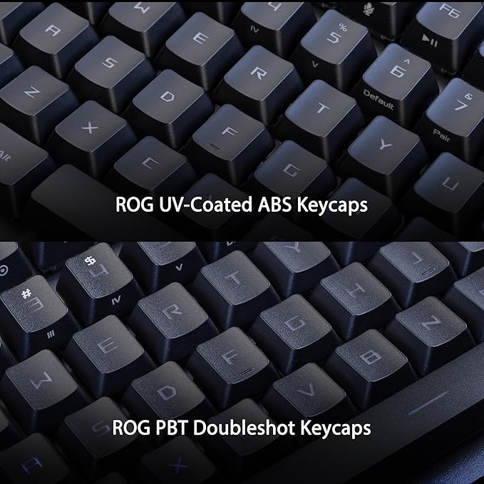 ASUS ROG Strix Scope II 96 RX Wireless Optical Gaming Keyboard – 96% Full-Size Tri-Mode Connectivity Pre-lubed ROG RX Red Linear Switches PBT Keycaps RGB PC/Mac Support - Black