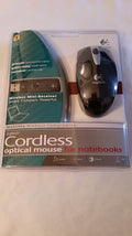 Logitech Cordless Optical Mouse for Notebooks Onyx