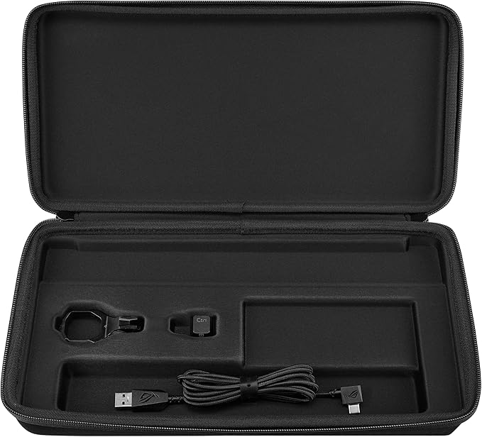 ASUS ROG Falchion Ace 75 HE Wired Analog/Hall Effect Gaming Keyboard – 75% TKL USB Hot Swappable HFX V2 Magnetic Switch Rapid Trigger 8KHz Polling ABS Keycap Carry Case Web-based Config - Black