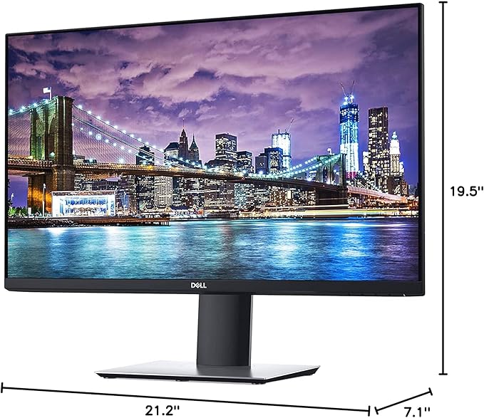 Dell 2019 P2719H 27 Inch Full HD (1920 x 1080) IPS LED-Backlit Monitor 2-Pack with USB HDMI VGA and DisplayPort (NOT The P2722H Model)