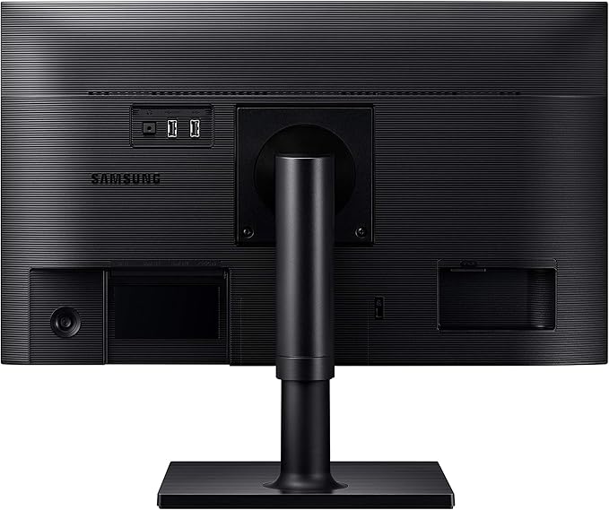 SAMSUNG FT45 Series 24-Inch FHD 1080p Computer Monitor 75Hz IPS Panel HDMI DisplayPort USB Hub Built-in Speakers Height Adjustable Stand 3 Yr WRNTY (LF24T450FZNXGO)Black