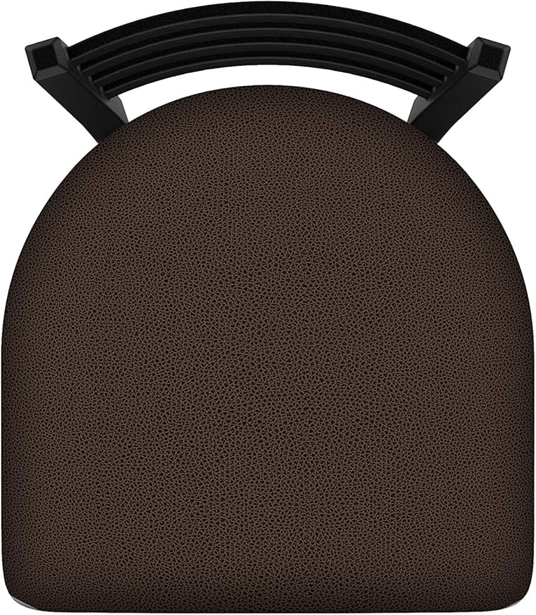 HBS 400 Jackie 18 Chair with Black Wrinkle Finish and Rein Coffee Seat
