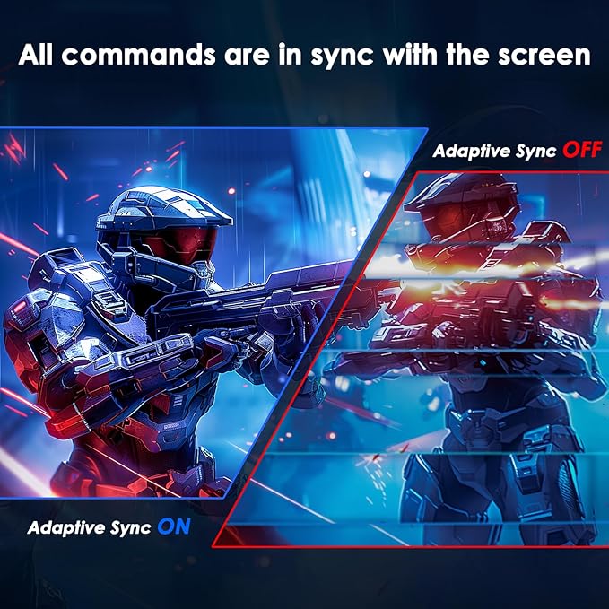 TITAN ARMY 24.5 Inch 240Hz 1440p Gaming Monitor QHD 2560 x 1440p Fast IPS Panel 1ms GTG Response Time Adaptive Sync 126% sRGB HDR 500 Low Blue Light VESA 100x100 P2510S Plus