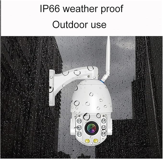 4K 8MP 5MP Two Way Talk Color Night Outdoor TF/SD WiFi IP PTZ Camera 30X Zoom(US Plug4K 8MP WiFi PTZ)