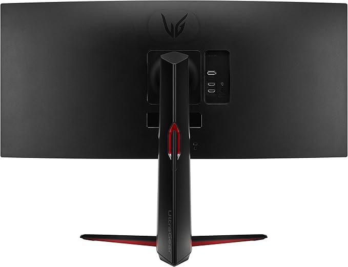 LG 34GP63A-B Ultragear 34 Curved QHD 3440 x 1440 HDR 10 160Hz Gaming Monitor Black - DisplayPort and HDMI AMD FreeSync Premium Tilt/Height Adjustable Stand WEPGPY