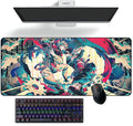 Anime Mouse pad JoJo's Bizarre Adventure Anime Mouse Pads Deskmat Keyboard Mat Large Mouse Pads Rubber Desk Mat