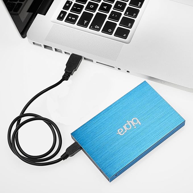 160GB 160 GB USB 3.0 2.5 inch Mac Edition Portable External Hard Drive - Blue - Mac OS Extended (Journaled)