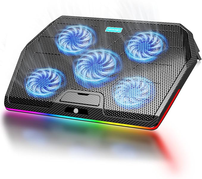 TECKNET Laptop Cooling Pad 12-15.6 Laptop Cooler