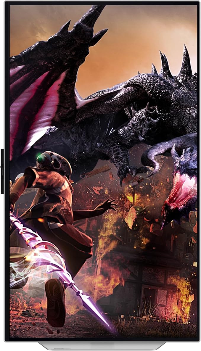 Samsung 32 Odyssey OLED G8 (G80SD) Series 4K UHD Smart Gaming Monitor w QD-OLED 240Hz 0.03ms G-Sync Compatible Glare-Free Display Sleek Metal Design LS32DG800SNXZA 3 Yr Warranty