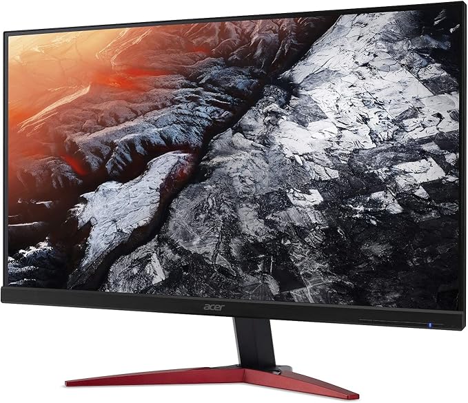 acer KG251Q Jbmidpx 24.5” Full HD (1920 x 1080) Gaming Monitor | AMD FreeSync | Up to 165Hz Refresh Rate | Up to 0.6ms | Zero-Frame | 2 x 2 Watt Speakers (1 x Display Port 1 x HDMI &amp 1 x DVI)