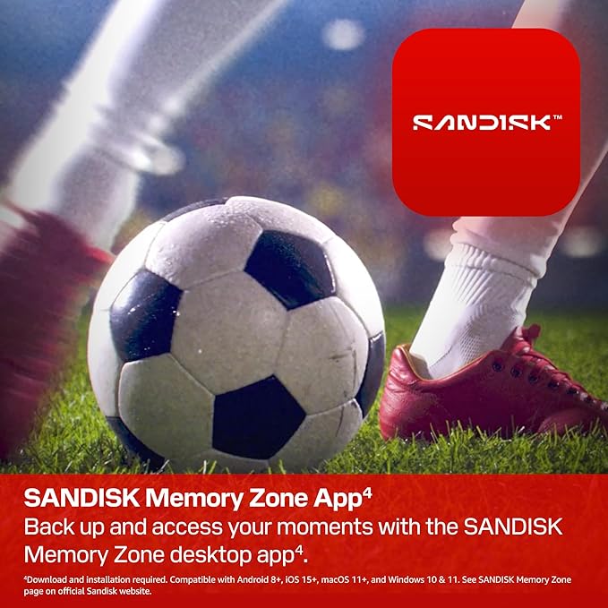 SANDISK 1TB Portable SSD FIFA World Cup 2026 Edition – Up to 800MB/s – Compatible with laptops Plus Android Tablets and Phones – Black - SDSSDE30F-1T00-G25