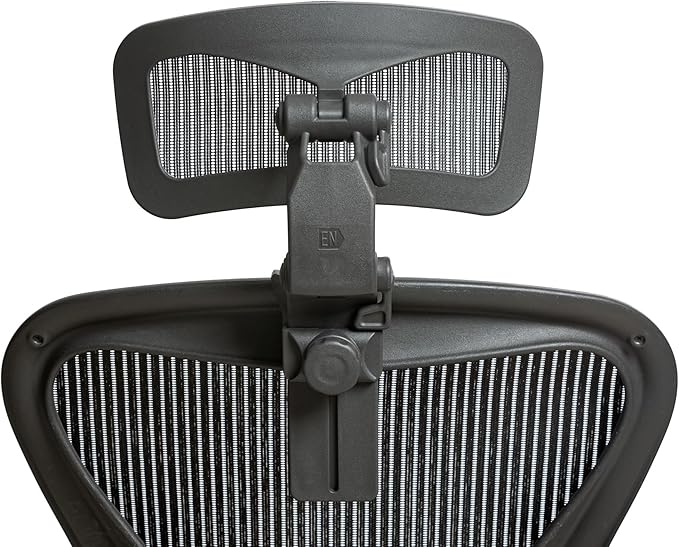 Engineered Now The Original Headrest for The Herman Miller Aeron Chair (HW Onyx)