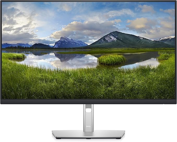 Dell P2725H 27 16:9 IPS Computer Monitor Screen with DisplayPort and USB 3.0 Upstream Cables - New Model