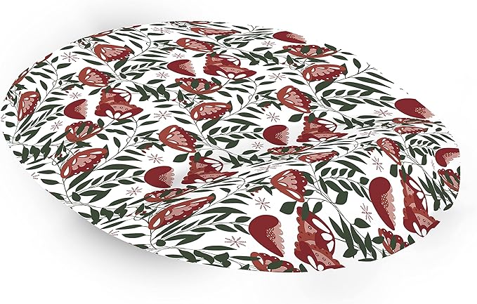 Ergonomic Mouse Pad with Wrist Rest Digital Printed Mouse Mat for Tendon Sheath Problems Non-Slip Base for Office and Home Size: 20 x 23 cm