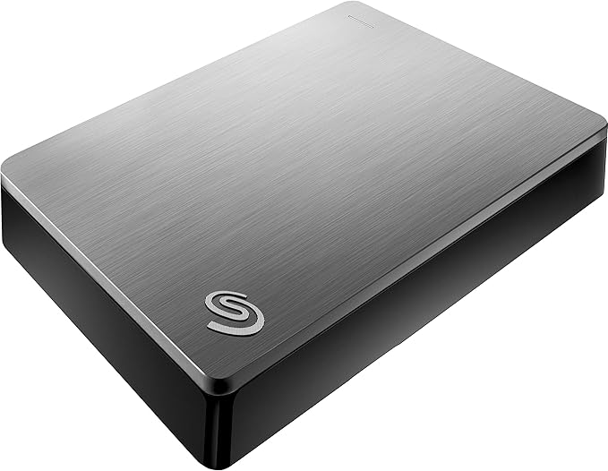 Seagate Backup Plus Portable 4TB External Hard Drive HDD (STDR4000900)Silver