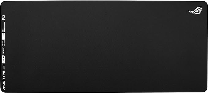 ASUS ROG Hone Ace XXL Gaming Mouse Pad – 35.4” x 15.7 (XXL Size) Extra-Cushioning Table-Sized for Wide Smooth Glide and Control Water/Oil/Dust-Resistant Extra-Soft Non-Slip Rubber Base - Black