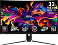 msi MPG 321CURX QD-OLED 32-inch 3840 x 2160 (UHD) Computer Monitor 240Hz Adaptive-Sync HDMI DP Port VESA Mountable Tilt Speaker 0.03ms Black