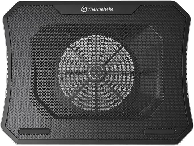 Thermaltake Massive 20 RGB Steel Mesh Panel Single 200mm Fan 10‐19 Laptop Notebook Cooling Pad CL‐N014‐PL20SW‐A